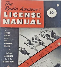 1956 ARRL Radio Amateur's License Manual - 36th Edition - Vtg READ