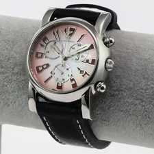 Murex • Swiss Chronograph Watch • Stainless Steel Quartz • 43.5x39mm 3ATM ISC680