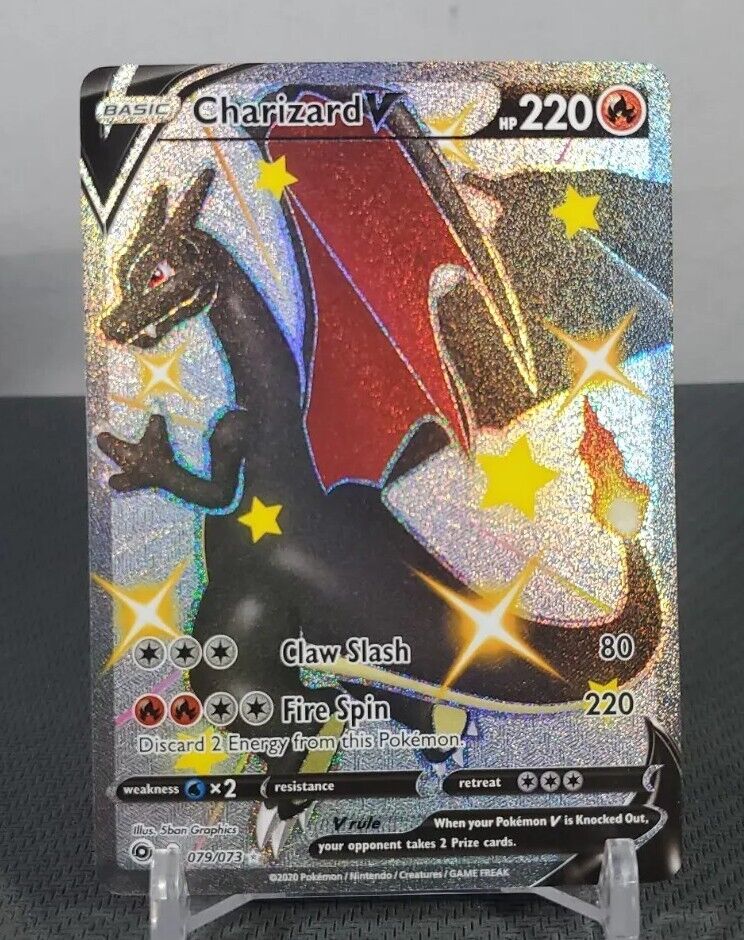 Mavin  Charizard V 079/073 Champion's Path Secret Rare Shiny Gold Foil  Pokémon - NM/MT