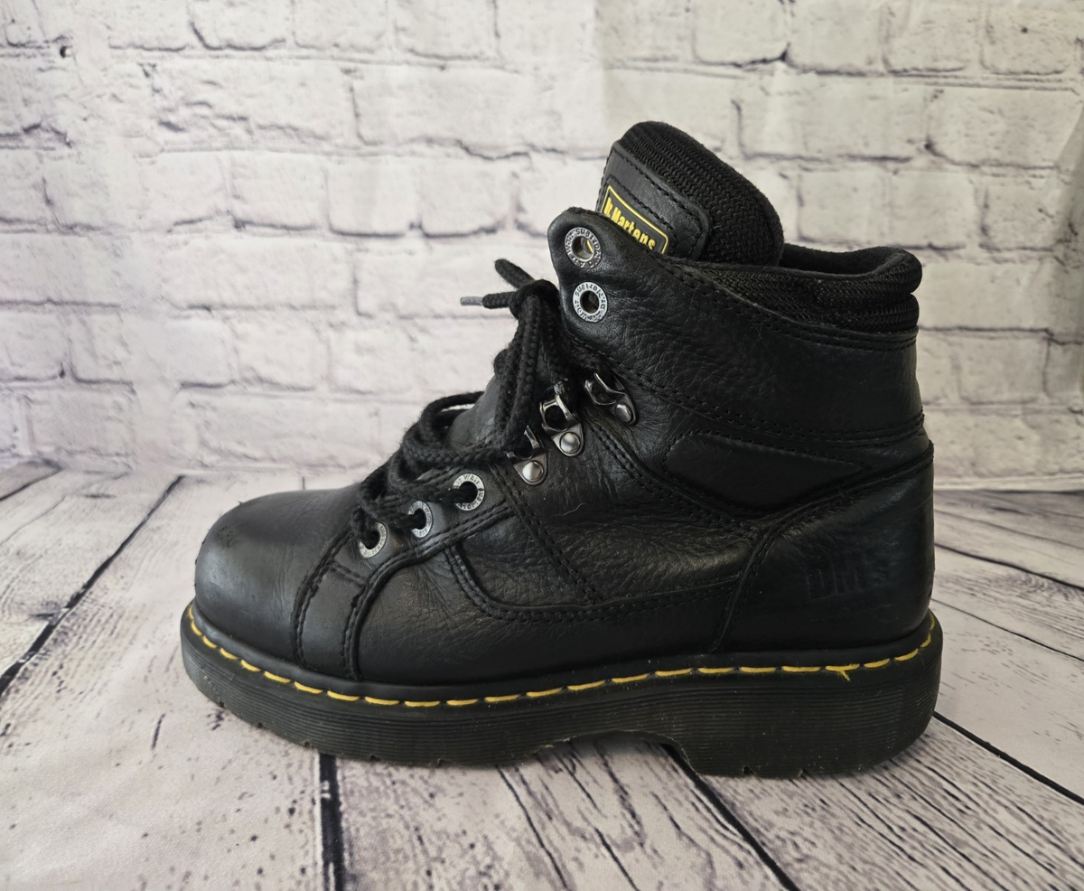 Dr. Martens ブラック Dr. Martens - Vegan Sinclair Black Oxford - Girl Shoes
