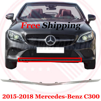 MAG Chrome Front Bumper Trim Strip For 2015-2018 Mercedes-Benz C300 – Lower A2058853123