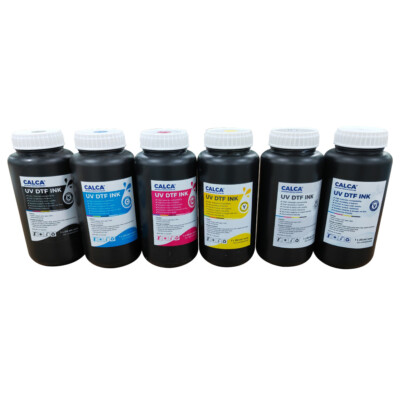UV/UVDTF Ink For Printheads, Bottle of 1L For Crystal Label Sticker Print