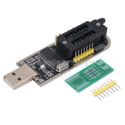 WCH341A 25 SPI Series 24 EEPROM Writer Routing BIOS LCD Flash USB Programmer NEU