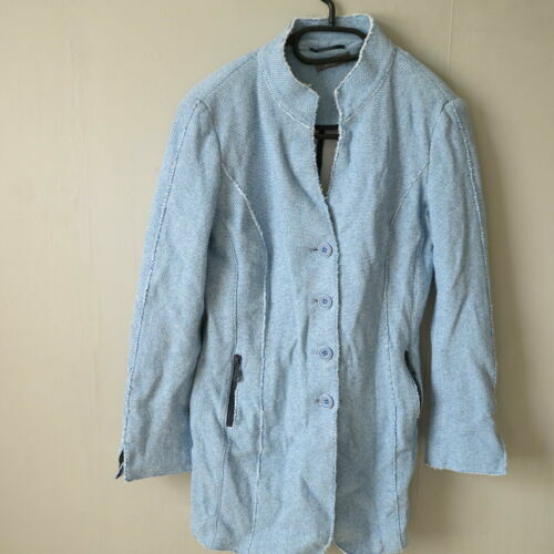 Veste Celio XL Bleu Effet Marbré - Neuf Avec étiquettes, Style Trench Urbain