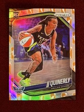 2025 Panini Prizm WNBA #95 JJ Quinerly Rc NBA Logo Gold Prizm /10 SSP