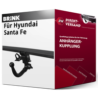 für Hyundai Santa Fe III Typ DM (Brink) AnhäNgerkupplung Abnehmbar Neu