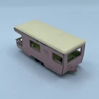 Vintage Original Matchbox Trailer Caravan Pink No 23 Lesney England