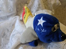 Southwest Airlines Lone Star plush Beanie plane With Tush Tag 1999