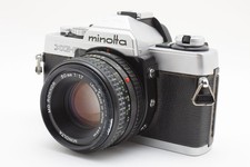 Minolta XG-E 35mm Film Camera MC Rokkor PF 50mm F/1.7 Lens JAPAN Import