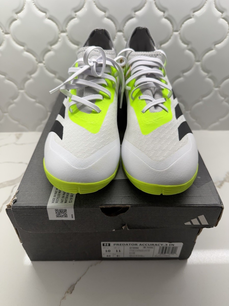 Adidas Predator Accuracy .3 Men's Indoor Soccer Shoes Size 10 New