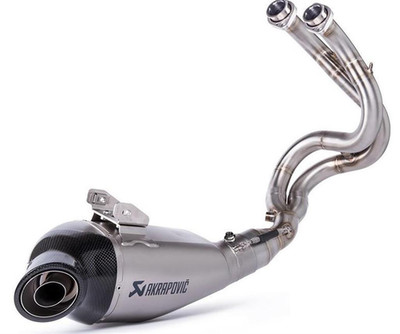 AKRAPOVIC SlipOn Titanium Kawasaki Ninja 650 & Z650 ab Modell 2024 Euro 5+