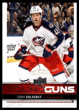 2012-13 Upper Deck Young Guns Cody Goloubef Rookie Columbus Blue Jackets #215