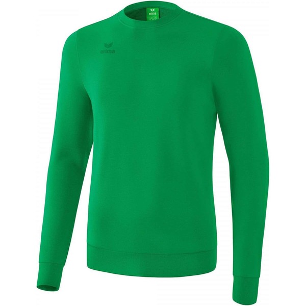 Erima Kinder Basic Sweatshirt Smaragd GrößE 152 Jungen MäDchen Pullover-image