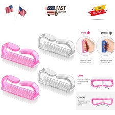 Travel-Friendly Nail Brush Set - High-Quality Grip for Ultimate Cleanliness