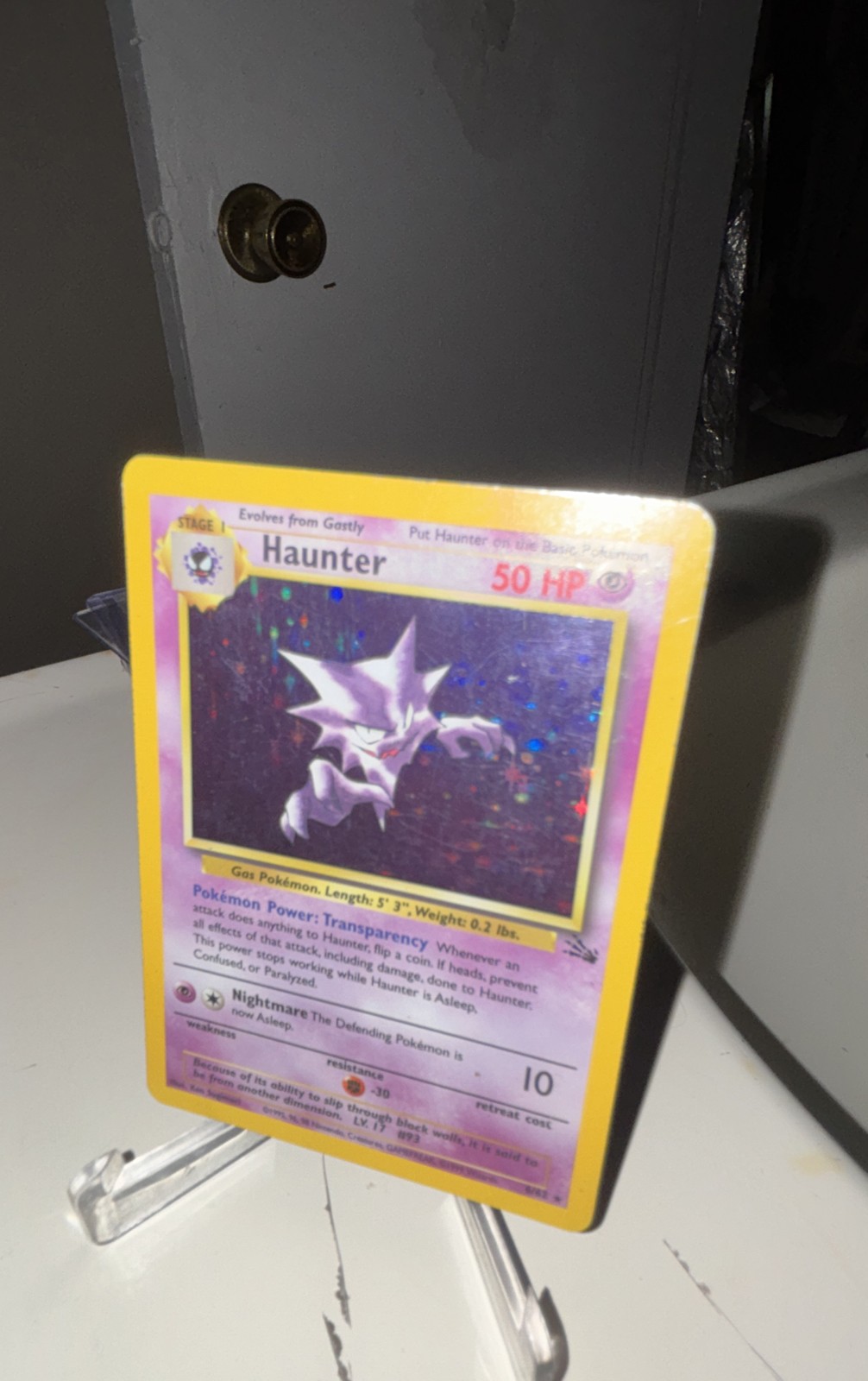 Haunter 6/62 Fossil Holo