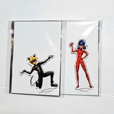 Miraculous Ladybug & Cat Noir Chara-Dori Acrylic Stand New Collectible