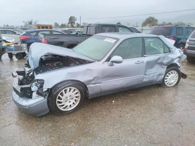Acura RL 1998 manija de puerta trasera lado pasajero derecho azul B91M Foto 4 de 4