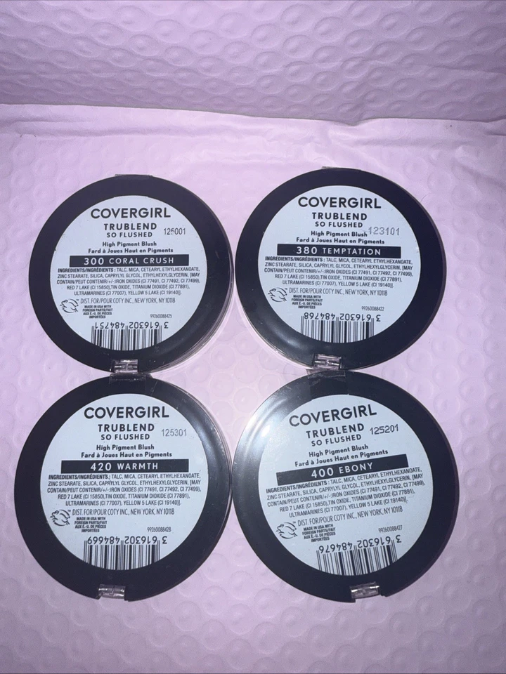 Mixed Lot of 4 Covergirl Trublend So Flushed High Pigment Blush And Bronzer - Image 2 of 2