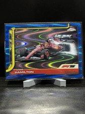 2025 Topps Chrome F1 Lewis Hamilton Blue Ray Wave Refractor /150 #76 Formula 1