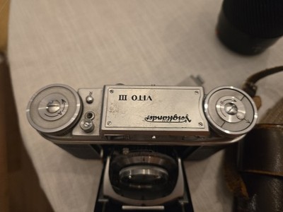 Voigtlander Vito III 35mm Film Camera w/50mm Ultron Lens #24r | eBay