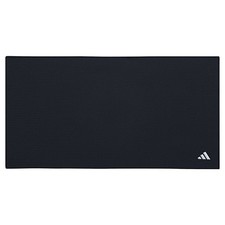adidas Golf Unisex Player's Microfiber Towel - Black - One Size