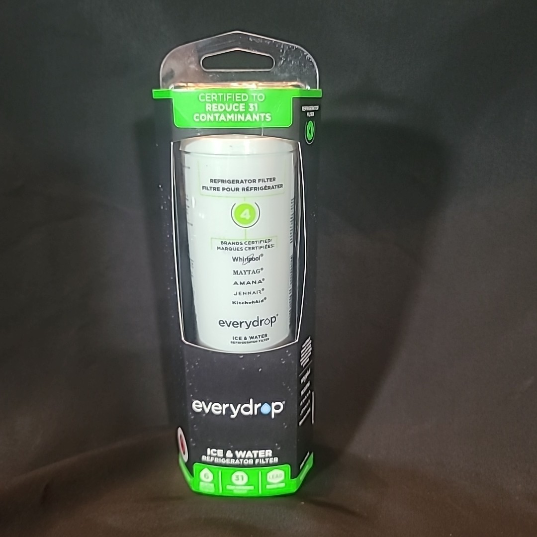 Everydrop by Whirlpool Ice and Water Refrigerator Filter 4 EDR4RXD1 Single-Pack