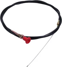 10 FOOT (120") PTO Push Cable Assembly - Includes KNOB