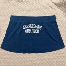 VTG Abercrombie Fitch Y2K Rare Womens Low Rise Mini Skirt Size L