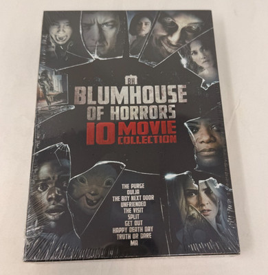Blumhouse of Horrors 10 Movie Collection DVD Box Set New Horror Slasher Thriller