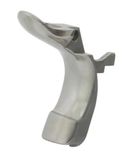 1911 2011 Grip Safety Stainless Matte Extended beaver Tail, .250 radius