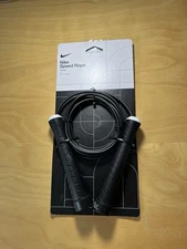 Nike Speed Rope Jump Rope Adjustable Black/green 9' Rope Length New