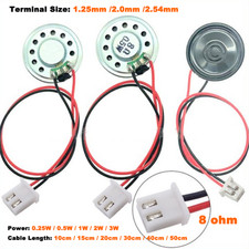 8 Ohm Small Speakers Magnet Electronic Speaker Metal Mini 0.25W/0.5W/1W/2W/3W