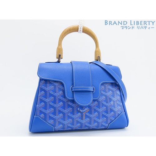 Goyard Saigon Mini Soft Bag 2 Way Top Handle Used LIBR-0