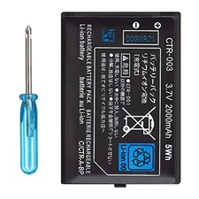 Compatible 3DS Battery for Nintendo 2DS 3DS Wii U and Pro Controllers (CTR-003)