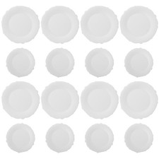  16 Pcs Bulk Dinner Plates for Wedding Nordic Decorations Birthday Party
