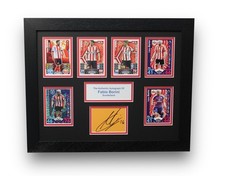 FABIO BORINI Framed Sunderland SIGNED Autograph Auto Card Mount Display + COA