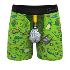 The Nice Piece Of Grass Ball Hammock  Pouch Underwear with Fly Gardening Hose P