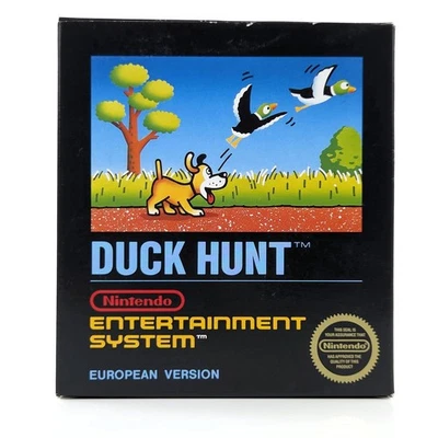 Nintendo NES Spiel: Duck Hunt - Bienengräber OVP cib komplett (PAL EEC) - Bild 1 von 4