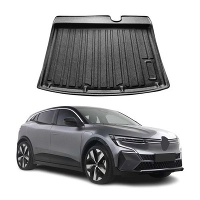Kofferraumwanne Laderaumwanne für Renault Megane E-Tech 2022-2026 Gummi Schwarz