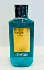 Bath  Body Works Men's Collection Atlantic 3-in-1 Hair, Face  Body Wash 10 oz