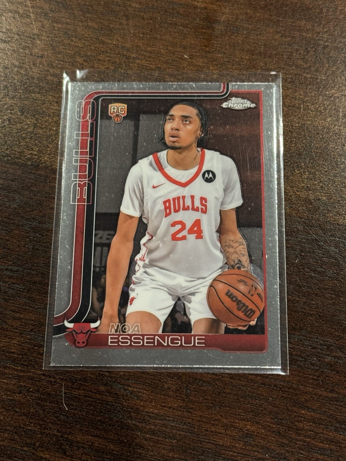 2025-26 Topps Chrome Noa Essengue #262 RC