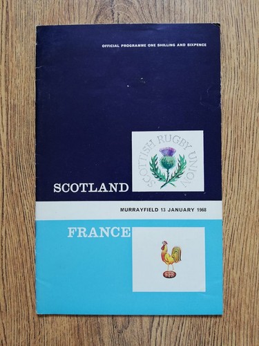 Scotland v France Rugby Programmes 1948 - 2012 - Picture 29 of 66