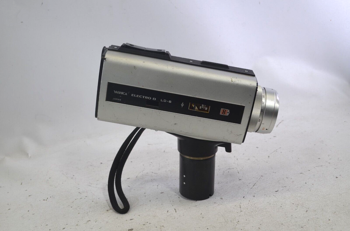Yachica Electro 8 LD-6 - Super 8 Camera - 8-48mm f/1.8 AS-IS