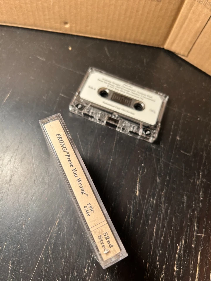 PRONG Prove You Wrong Promo Cassette Tape 1991 Heavy Metal Punk Hardcore - Image 2 of 4
