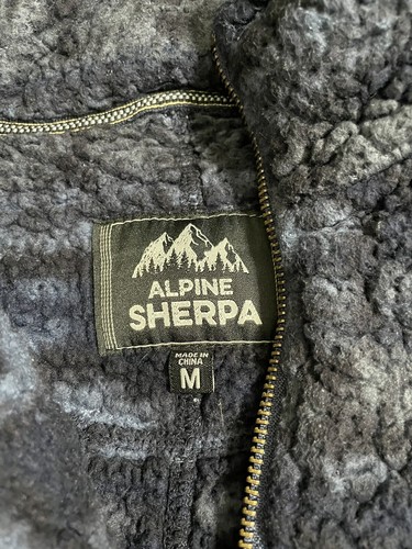 Alpine Sherpa Pullover Navy BLUE 