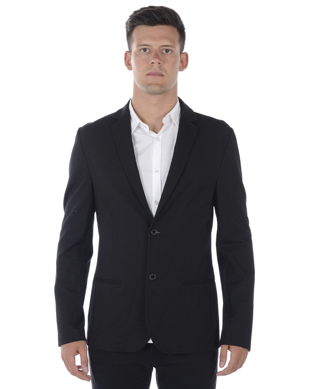 Giacca Daniele Alessandrini jacke MADE IN ITALY herren schwarz G2717N8053705 1 Giacca Daniele Alessandrini jacke MADE IN ITALY herren schwarz G2717N8053705 1