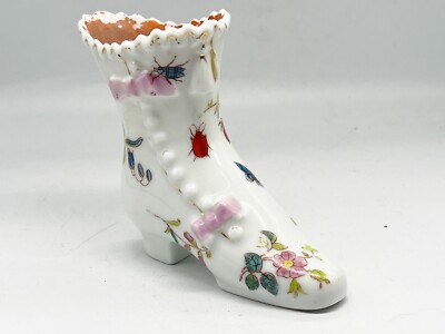 VINTAGE VIKTORIANISCHER STIL DAMEN STIEFEL SCHUH VASE FÜR BLUMEN