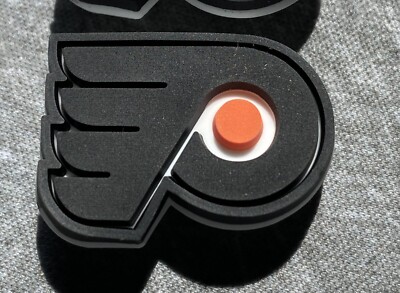 flyers team shoe  charm , read description button back