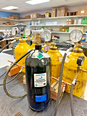 #ad #ad Nitrogen Gas Full 40 Cu. Ft. CGA580 Connection Nitrogen Tank Gas 100% PURE $299.95