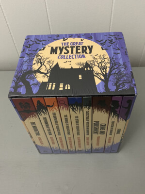 The Great Mystery Collection 8 Paperback Books Box Set with a Journal - Sherlock